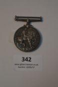 WWI Service Medal Awarded to 