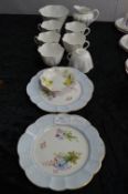 Shelly Part Set, Two Side Plates and a Dish