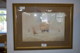 Framed 19th Century Watercolour 