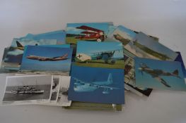 Large Collection of Shipping and Aeronautical Postcards