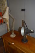 Two Anglepoise Desk Lamps