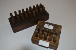 Set of Engineers Punch Markers Alphabet and Numbers