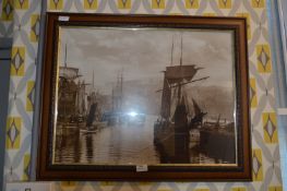 Large Framed Sutcliffe Photo Print 