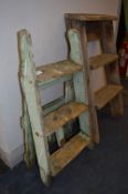 Two Pairs of Small Pine Steps