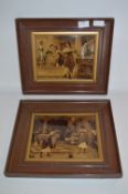 Pair of Framed Crystoleums