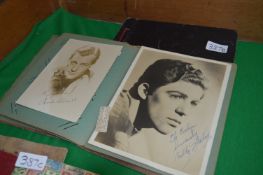 Autograph Album; 1930's Film Stars and Scrapbook