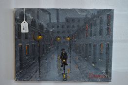 J. Downie Oil on Canvas 