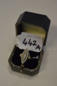 14cT Gold Ring Set with 1.4cT Bright Cut Diamonds