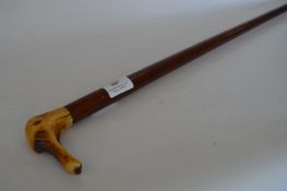 Bone Handled Walking Stick