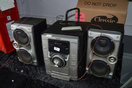 Sony Mini Hi Fi Components System MHC RG270 with Speakers