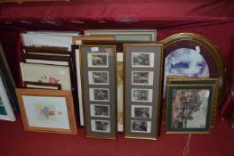Large Collection of Framed Prints and Engravings