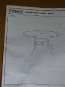 *Tesco Hawaii Eight Piece Circular Patio Set