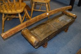 Childs Solid Wood Garden Bench Seat