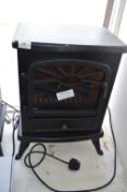 *Black Electric Log Effect Burner