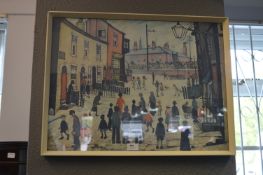 Framed L.S. Lowry Print 