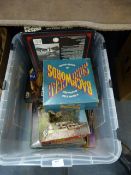 Box Lot of Board Games, Crossword Challenge, First Past the Post, Jigsaws, etc.