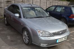 Ford Mondeo Ghia Reg: EO55 ZWN MOT: September 2017 Mileage: 109236 - Buyers Premium 10% + Internet