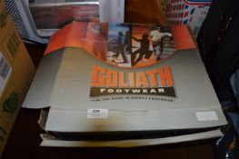 Pair of Goliath Work Boots Size:11