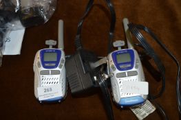 Pair of Goodman's GPMR116 Walkie Talkies
