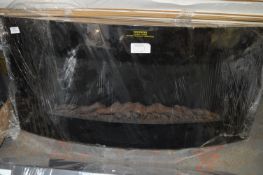 *Blyss Model:AD-DL2000A Contemporary Style Wall Mounted Bow Front Fire