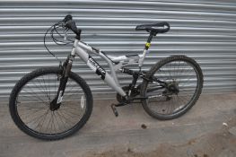 Dunlop Sport Dual Suspension Mountain Bike (Silver)