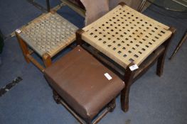 Three Assorted Stools