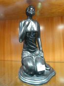 Large Pottery Figurine 