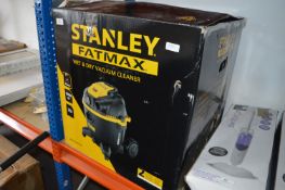 *Stanley Fatmax Wet and Dry Vacuum Cleaner