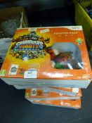 Five Skylanders Giants Wii Booster Packs