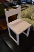 Pink Painted Child's Chair