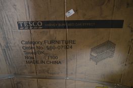 *Pallet Containing Flat Pack Harvey Oak Effect Bunk Beds