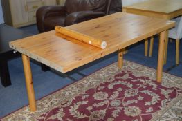 Pine Rectangular Top Dining Table