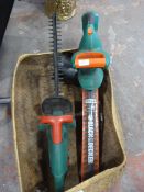 Black & Decker 12V Hedge Cutter and a Qualcast 14V Hedge Cutter