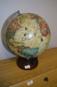 Terrestrial Globe on Stand