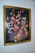 Gilt Framed Woolwork Tapestry 