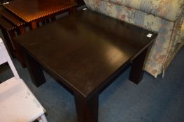 Dark Oak Square Topped Occasional Table