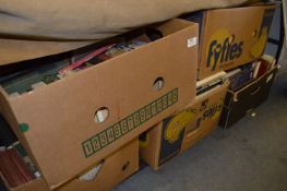 Five Boxes of Books Various Subjects Including American History