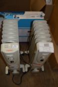 *Two 1500W Oil Filled Radiators