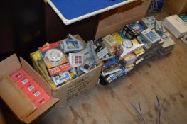 *Large Quantity of Assorted Portable Radios, Smoke Detectors, Alarm Clocks, Handheld TVs, etc.