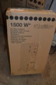 *1500W Oil Filled Radiator