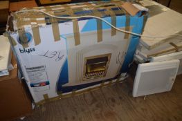 *Blyss Kirkdale 2000W Electric Coal Effect Fire in Cream Surround