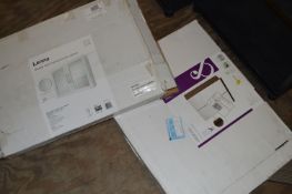 *Lena and a Cooke & Lewis Mirrored Door Bathroom Cabinet