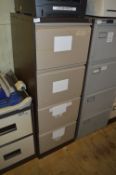 *Four Drawer Foolscap Filing Cabinet (Coffee & Cream)