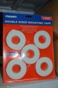 *Twenty Four Packs of Five Double Sided Mounting Tape