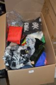*Box Containing Assorted New Clothing, etc.