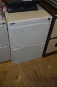 *Two Drawer Foolscap Filing Cabinet (Grey)