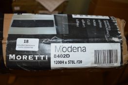 *Moretti Modena 8402d 1200x578x20 Contemporary Style Radiator (White)