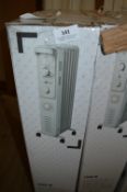 *1500W Oil Filled Radiator with Integral Timer (Boxed)