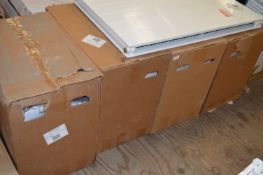 *Four White WCs with Dual Flush Systems