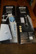 *Two Mira Sport with Airboost Electric Showers